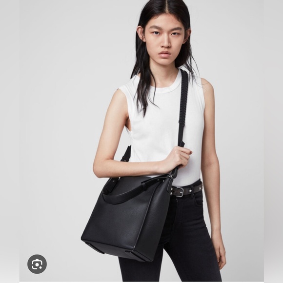 All Saints Handbags - AllSaints Kita leather shoulder/crossbody bag